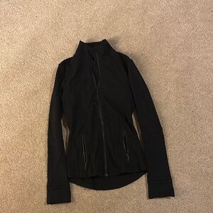 Lululemon Athletica Black Utility Jacket with High Collar